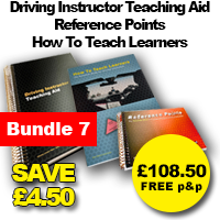 Driving Instructor Teaching Aid, Reference Points Manual & How To Teach Learners Book